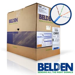 Cable UTP interior Cat6 Azul Belden