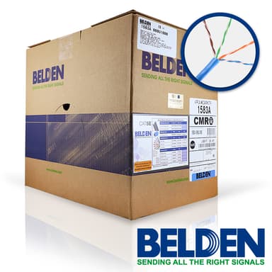 Cable UTP interior Cat6 Azul Belden