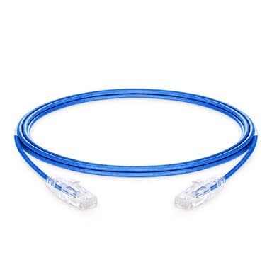 Nitrotel Patch Cord Cat6 Certificado 1ft Slim azul