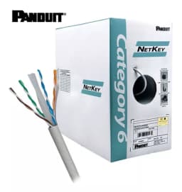 Cable UTP, Cat. 6, CM, 24 AWG, Gris marca Panduit
